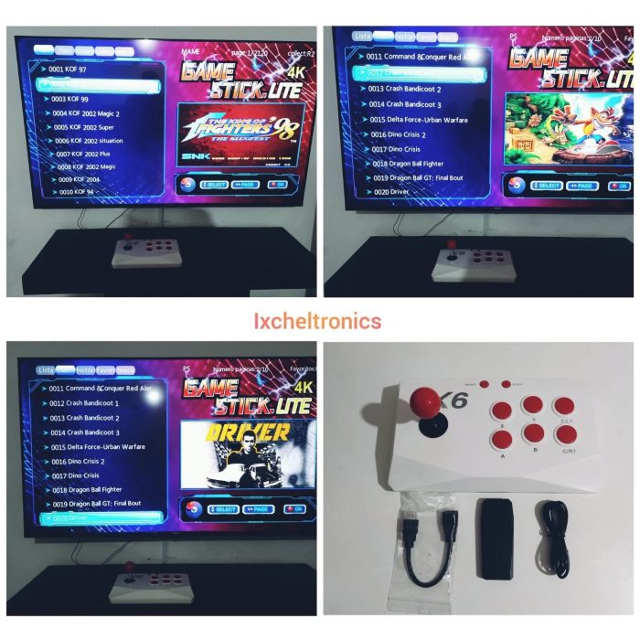 TABLEROS  ARCADE X6 STICK PRO - Imagen 6